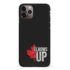 iPhone 11 Pro Max Elbows Up Canada Phone Case - Black