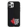 iPhone 12 Elbows Up Canada Phone Case - Black