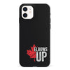 iPhone 12 Mini Elbows Up Canada Phone Case - Black