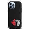 iPhone 12 Pro Elbows Up Canada Phone Case - Black