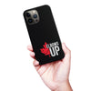 iPhone 13 Pro Max Elbows Up Canada Phone Case - Black