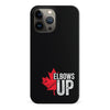iPhone 13 Pro Max Elbows Up Canada Phone Case - Black