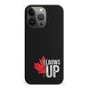 iPhone 14 Pro Elbows Up Canada Phone Case - Black