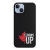 iPhone 14 Plus Elbows Up Canada Phone Case - Black