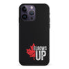 iPhone 14 Pro Max Elbows Up Canada Phone Case - Black