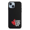 iPhone 15 Elbows Up Canada Phone Case - Black