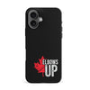 iPhone 16 Elbows Up Canada Phone Case - Black