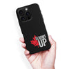 iPhone 16 Pro Max Elbows Up Canada Phone Case - Black