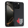 iPhone 16 Pro Max Elbows Up Canada Phone Case - Black