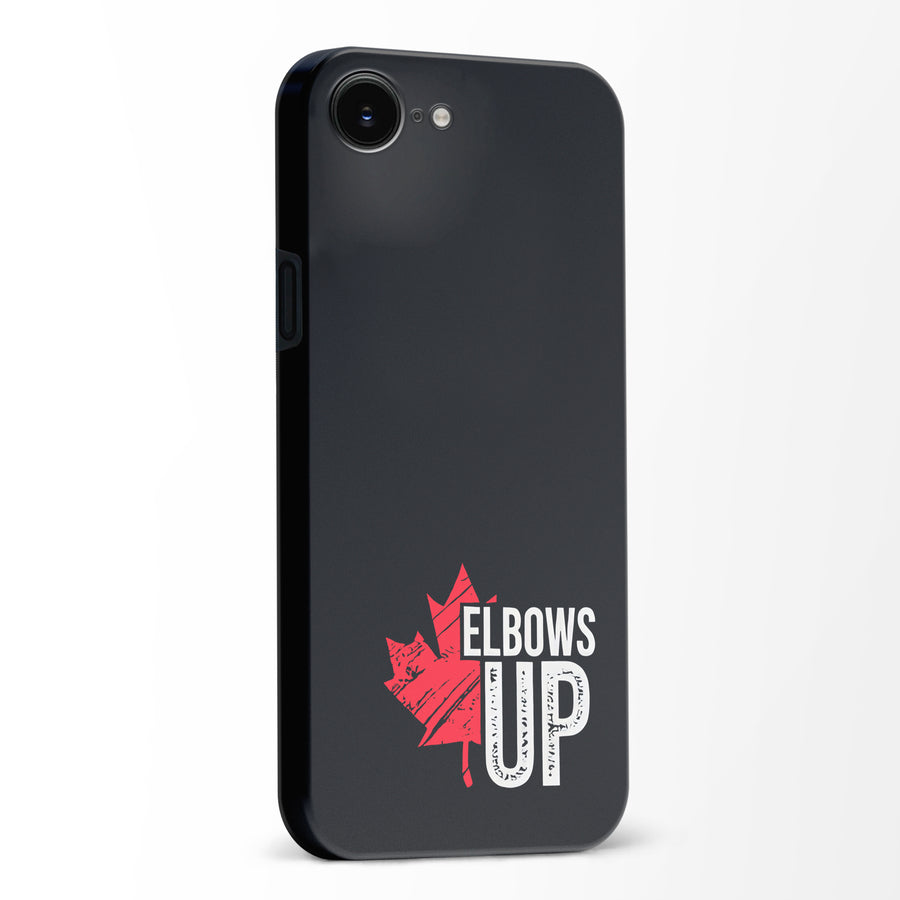 Elbows Up Canada Phone Case - Black