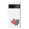 Google Pixel 6 Pro Elbows Up Canada Phone Case - White