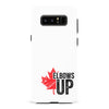 Samsung Galaxy Note 8 Elbows Up Canada Phone Case - White