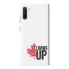 Samsung Galaxy Note 10 Elbows Up Canada Phone Case - White