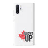 Samsung Galaxy Note 10 Plus Elbows Up Canada Phone Case - White