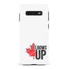 Samsung Galaxy S10 Plus Elbows Up Canada Phone Case - White