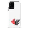 Samsung Galaxy S20 Ultra Elbows Up Canada Phone Case - White