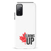 Samsung Galaxy S20 FE Elbows Up Canada Phone Case - White