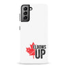 Samsung Galaxy S21 Plus Elbows Up Canada Phone Case - White
