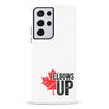 Samsung Galaxy S21 Ultra Elbows Up Canada Phone Case - White