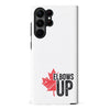 Samsung Galaxy S23 Ultra Elbows Up Canada Phone Case - White