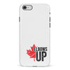 iPhone 6S Plus Elbows Up Canada Phone Case - White