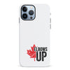iPhone 12 Pro Elbows Up Canada Phone Case - White