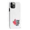 iPhone 13 Pro Max Elbows Up Canada Phone Case - White