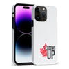iPhone 15 Pro Max Elbows Up Canada Phone Case - White