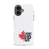 iPhone 16 Elbows Up Canada Phone Case - White