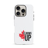 iPhone 16 Pro Elbows Up Canada Phone Case - White