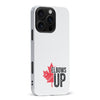 iPhone 16 Pro Max Elbows Up Canada Phone Case - White