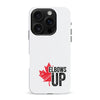 iPhone 16 Pro Max Elbows Up Canada Phone Case - White