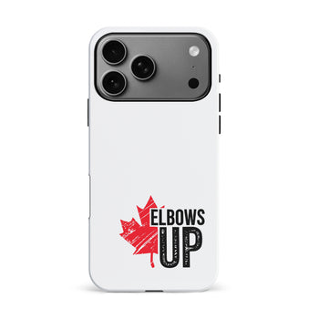 iPhone 17 Pro Max Elbows Up Canada Phone Case White