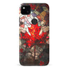 Google Pixel 4A Maple Leaf Stained Glass Canadiana Phone Case