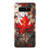 Samsung Galaxy Note 8 Maple Leaf Stained Glass Canadiana Phone Case