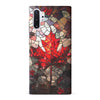 Samsung Galaxy Note 10 Plus Maple Leaf Stained Glass Canadiana Phone Case