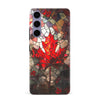 Maple Leaf Stained Glass Canadiana Phone Case