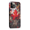 iPhone 13 Pro Max Maple Leaf Stained Glass Canadiana Phone Case