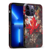 iPhone 14 Pro Max Maple Leaf Stained Glass Canadiana Phone Case