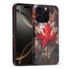 iPhone 16 Pro Max Maple Leaf Stained Glass Canadiana Phone Case