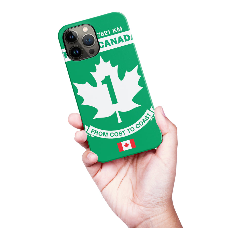iPhone 13 Pro Max Trans Canada Highway Sign Canadiana Phone Case
