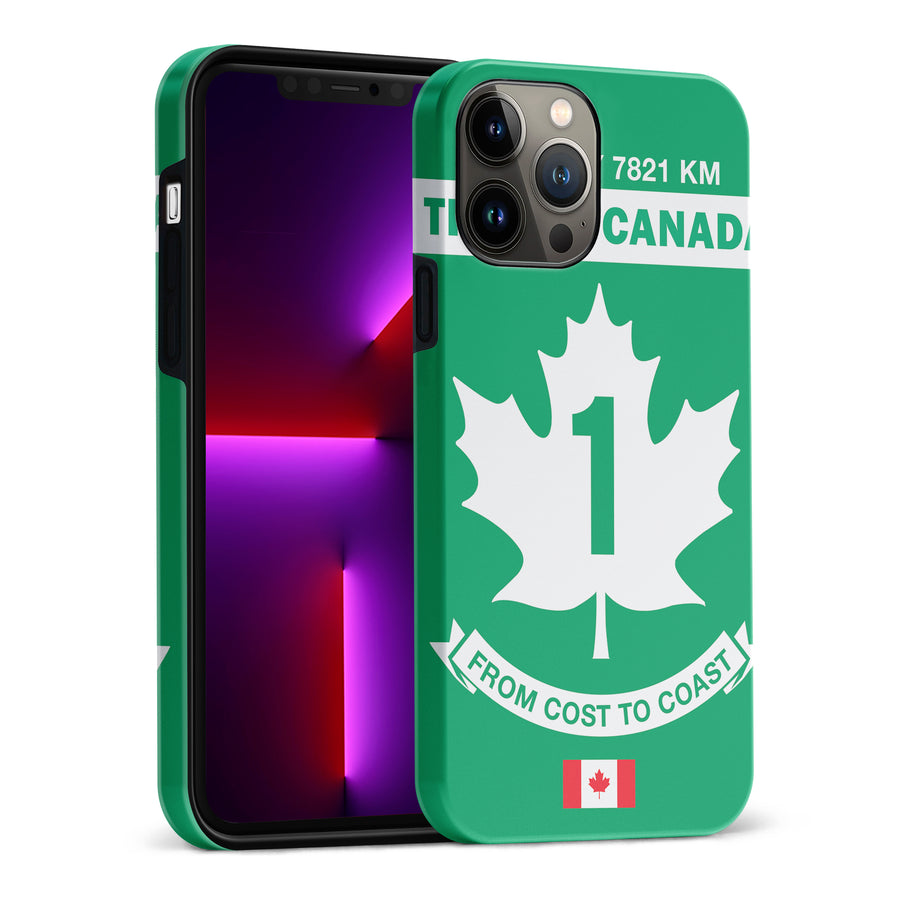 iPhone 14 Trans Canada Highway Sign Canadiana Phone Case