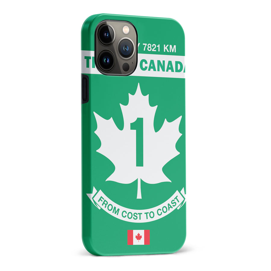 iPhone 14 Pro Trans Canada Highway Sign Canadiana Phone Case