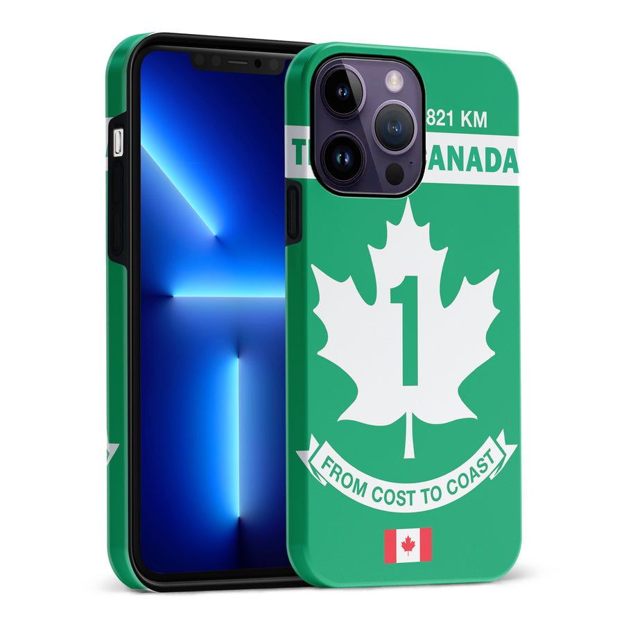 iPhone 15 Pro Max Trans Canada Highway Sign Canadiana Phone Case