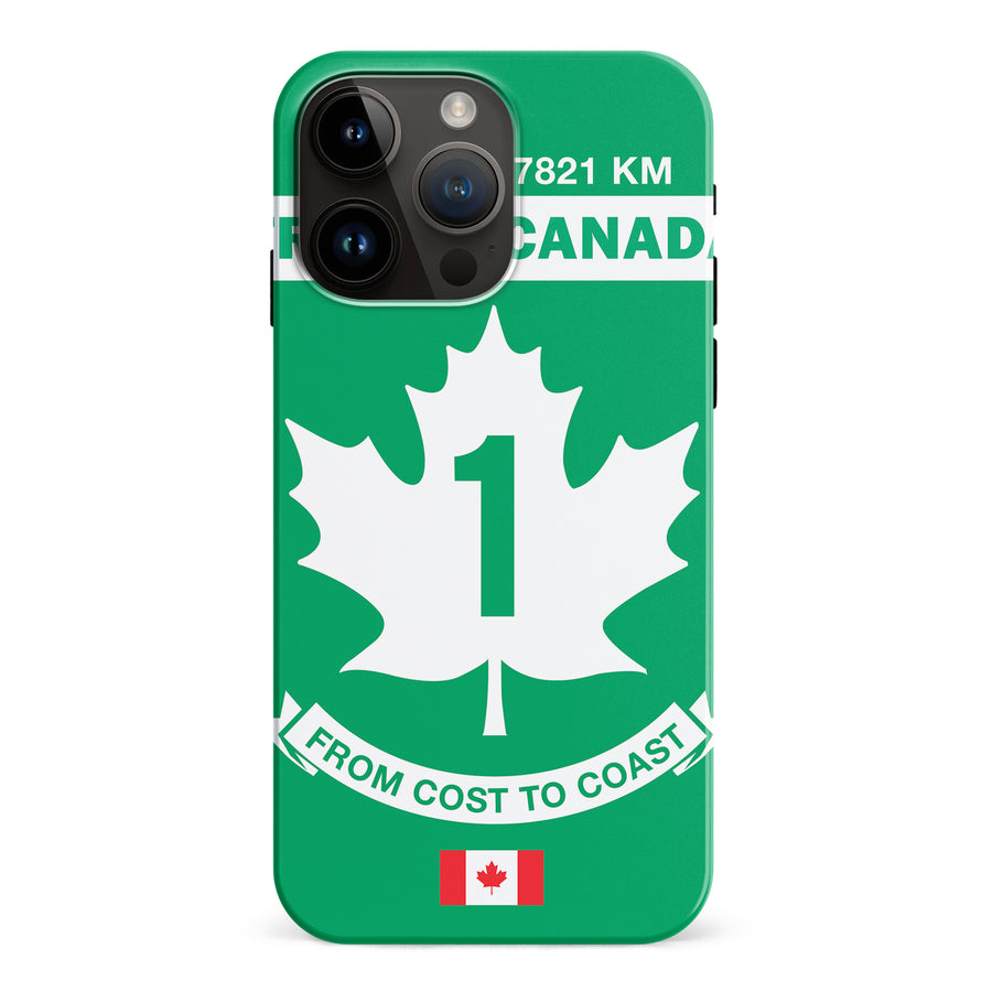  Maple Leaf Stained Glass Canadiana Phone Case
