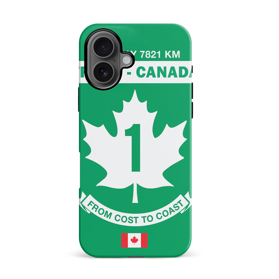  Maple Leaf Stained Glass Canadiana Phone Case
