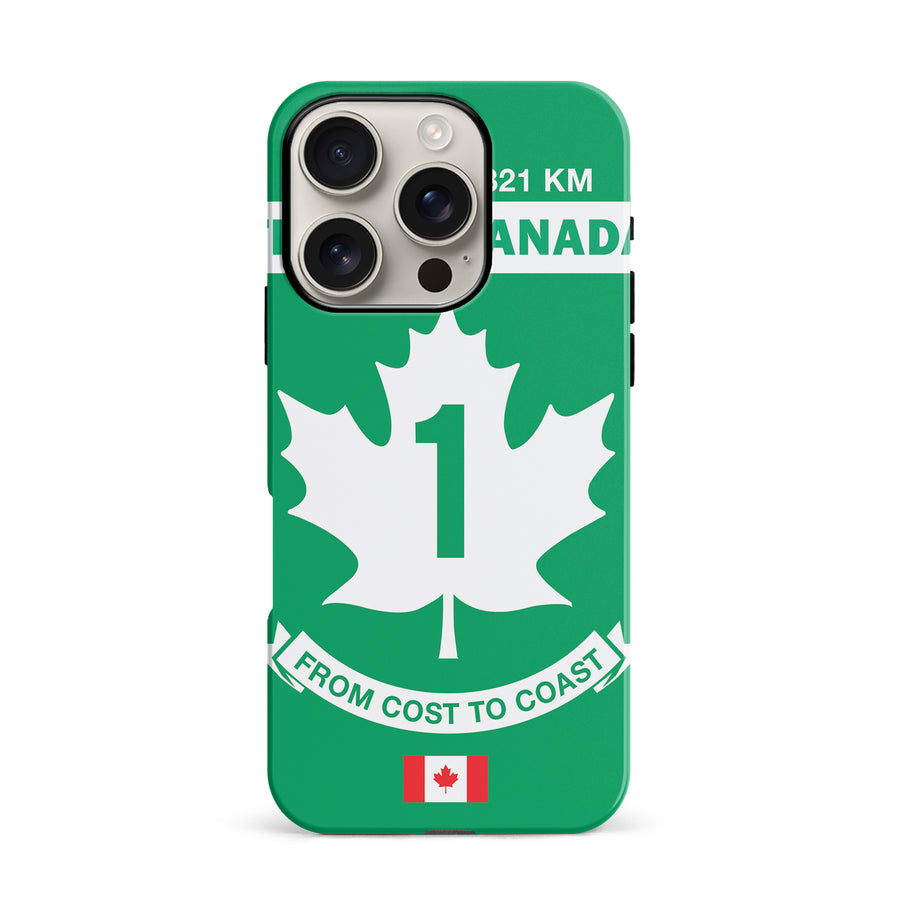  Maple Leaf Stained Glass Canadiana Phone Case