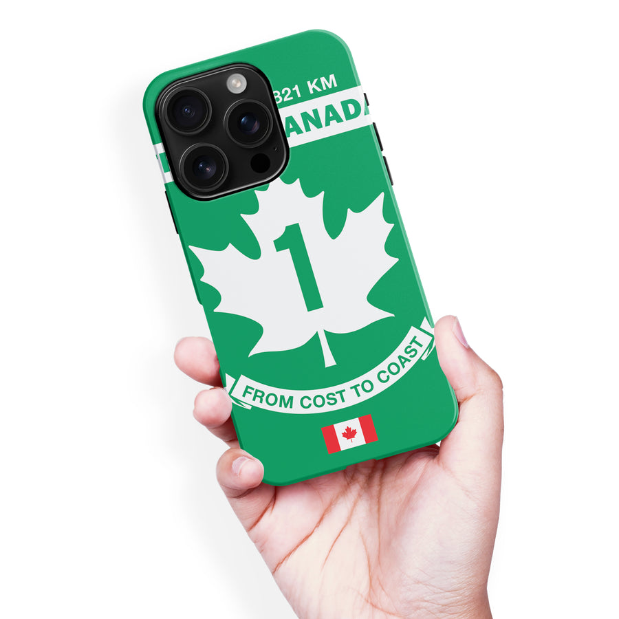  Maple Leaf Stained Glass Canadiana Phone Case