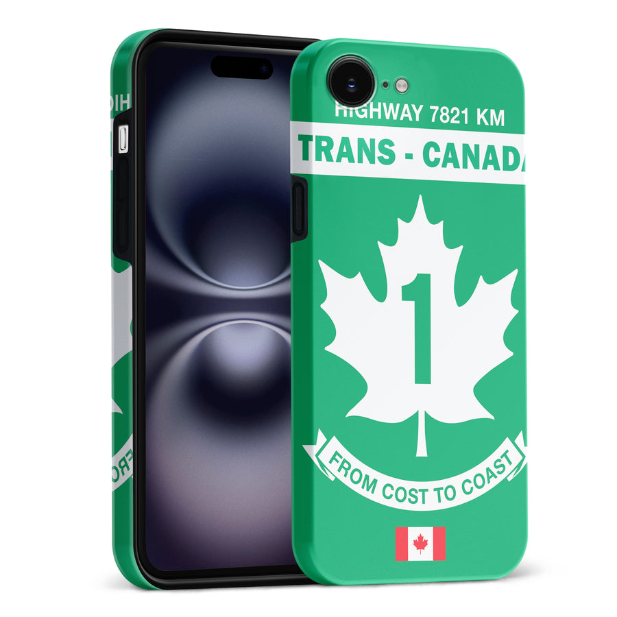Trans Canada Highway Sign Canadiana Phone Case