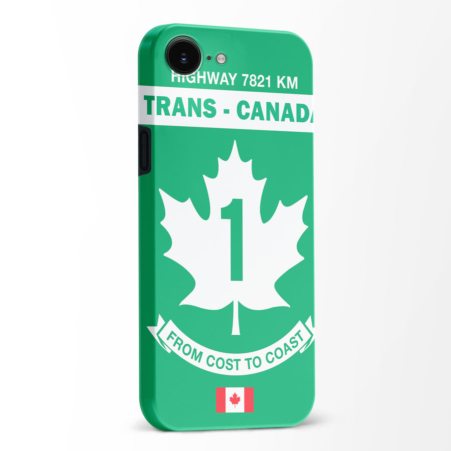 Trans Canada Highway Sign Canadiana Phone Case